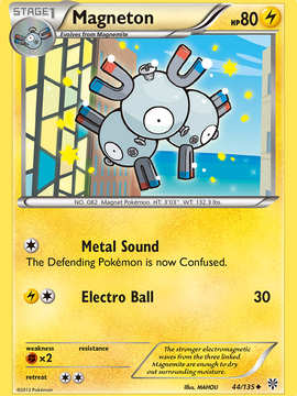 Magneton (44/135) [Black & White: Plasma Storm]