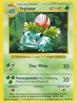 Ivysaur (30/102) [Base Set Shadowless Unlimited]