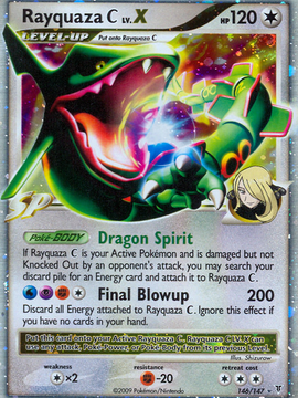 Rayquaza C LV.X (146/147) [Platinum: Supreme Victors]