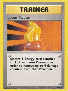 Super Potion (90/102) [Base Set Unlimited]