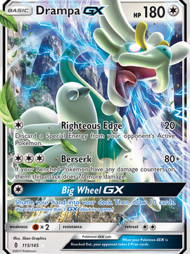 Drampa GX (115/145) [Sun & Moon: Guardians Rising]