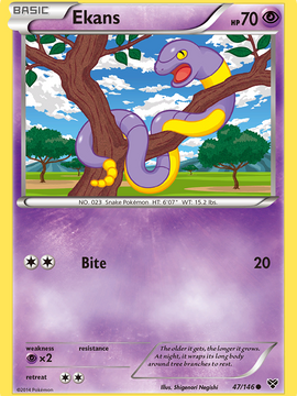 Ekans (47/146) [XY: Base Set]