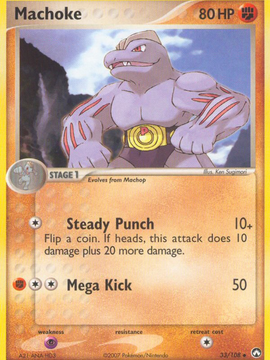 Machoke (33/108) [EX: Power Keepers]