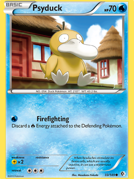 Psyduck (33/149) [Black & White: Boundaries Crossed]