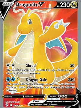 Dragonite V (191/203) [Sword & Shield: Evolving Skies]