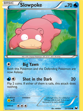 Slowpoke (23/108) [Black & White: Dark Explorers]