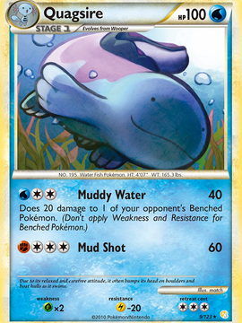 Quagsire (9/123) [HeartGold & SoulSilver: Base Set]