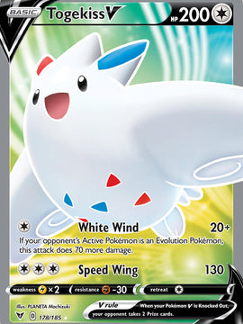 Togekiss V (178/185) [Sword & Shield: Vivid Voltage]