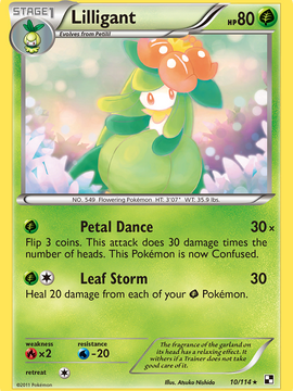 Lilligant (10/114) [Black & White: Base Set]