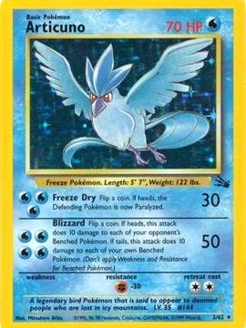 Articuno (2/62) [Fossil Unlimited]