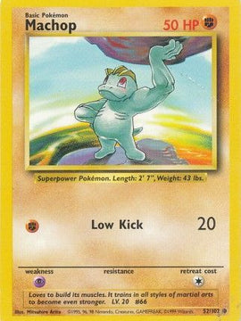 Machop (52/102) [Base Set Unlimited]