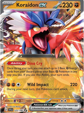 Koraidon ex (125/198) (Jumbo Card) [Scarlet & Violet: Base Set]