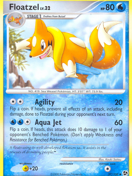 Floatzel (37/106) [Diamond & Pearl: Great Encounters]