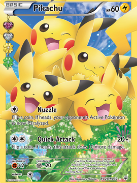 Pikachu (RC29/RC32) [XY: Generations]