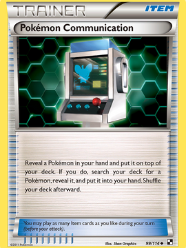 Pokemon Communication (99/114) [Black & White: Base Set]