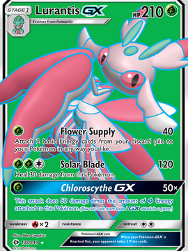 Lurantis GX (138/149) [Sun & Moon: Base Set]