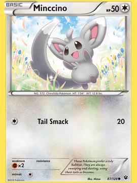 Minccino (87/124) [XY: Fates Collide]