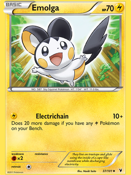 Emolga (37/101) [Black & White: Noble Victories]