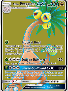 Alolan Exeggutor GX (107/111) [Sun & Moon: Crimson Invasion]