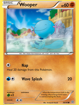 Wooper (38/98) [XY: Ancient Origins]