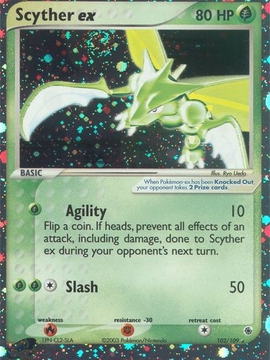 Scyther ex (102/109) [EX: Ruby & Sapphire]