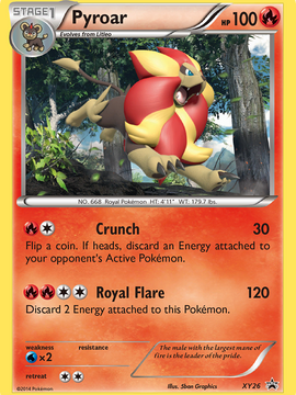 Pyroar (XY26) [XY: Black Star Promos]