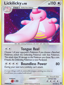 Lickilicky (12/132) [Diamond & Pearl: Secret Wonders]