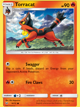 Torracat (16/73) [Sun & Moon: Shining Legends]