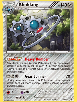 Klinklang (73/114) [XY: Steam Siege]