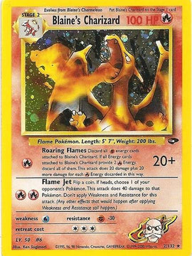 Blaine's Charizard (2/132) [Gym Challenge Unlimited]