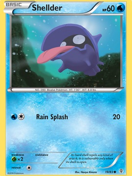 Shellder (19/83) [XY: Generations]