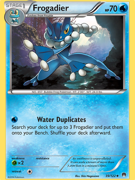 Frogadier (39/122) [XY: BREAKpoint]