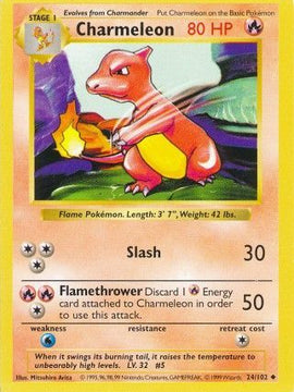 Charmeleon (24/102) [Base Set Shadowless Unlimited]