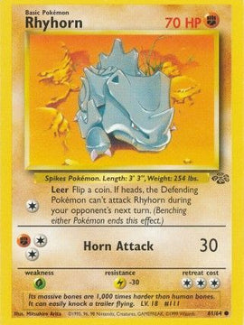 Rhyhorn (61/64) [Jungle Unlimited]