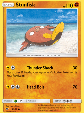 Stunfisk (46/73) [Sun & Moon: Shining Legends]