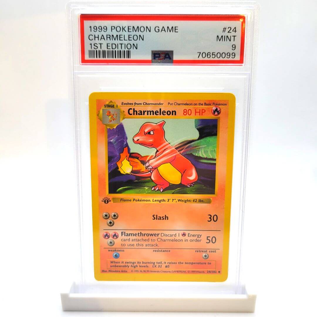 PSA 9 Charmeleon 1st Edition Base Set Shadowless