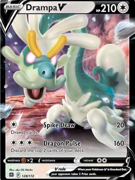 Drampa V (128/172) [Sword & Shield: Brilliant Stars]