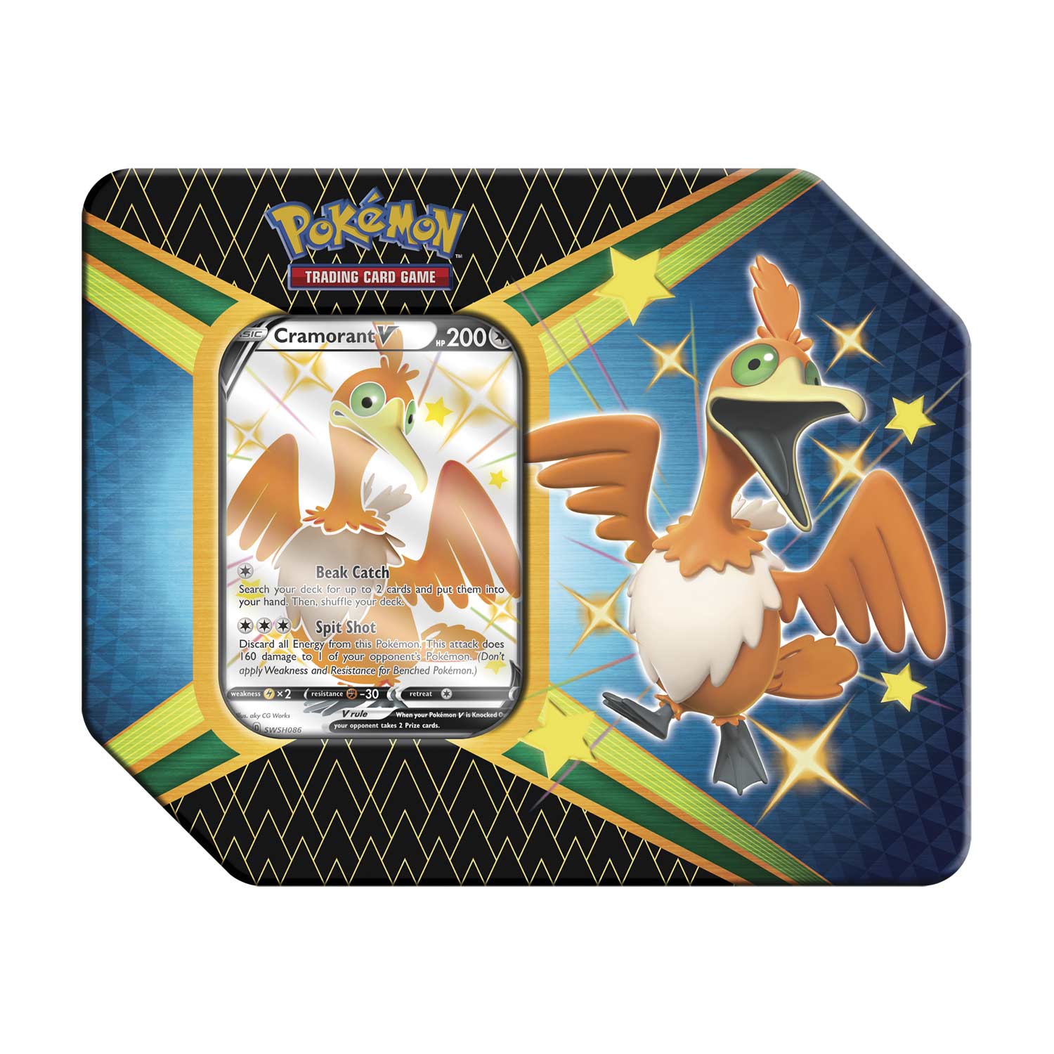 Pokémon - Shining Fates - Collector's Tin (Cramorant V)