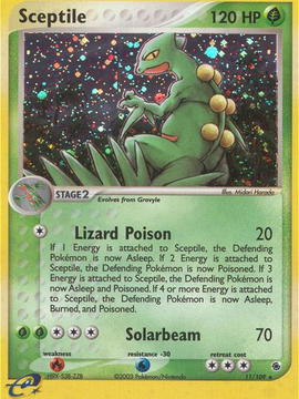 Sceptile (11/109) [EX: Ruby & Sapphire]