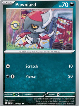 Pawniard (132/198) [Scarlet & Violet: Base Set]