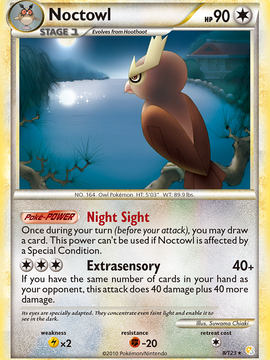 Noctowl (8/123) [HeartGold & SoulSilver: Base Set]