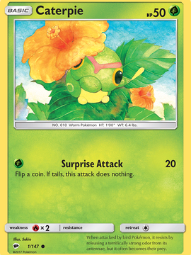 Caterpie (1/147) [Sun & Moon: Burning Shadows]