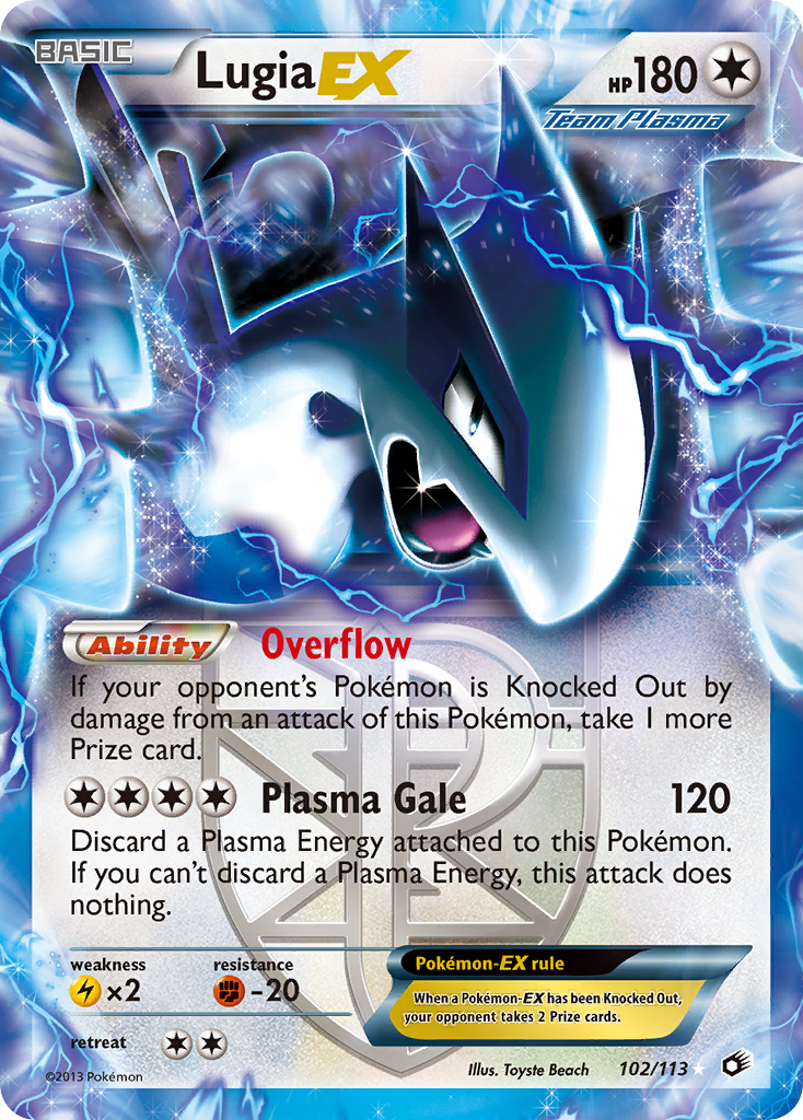 Card Gardevoir RC10/113 da coleção Legendary Treasures