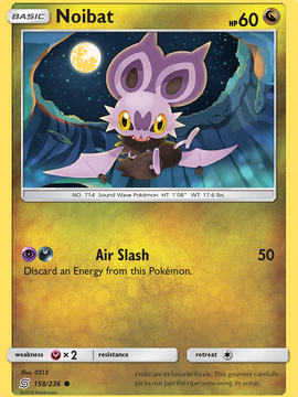 Noibat (158/236) [Sun & Moon: Unified Minds]