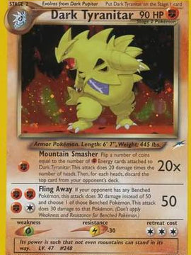 Dark Tyranitar (11/105) [Neo Destiny Unlimited]