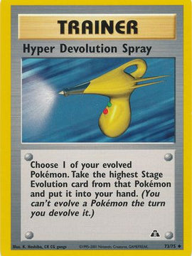 Hyper Devolution Spray (73/75) [Neo Discovery Unlimited]