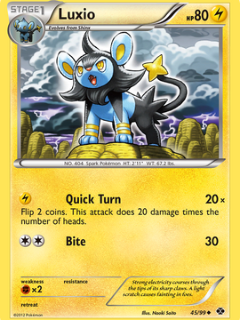 Luxio (45/99) [Black & White: Next Destinies]