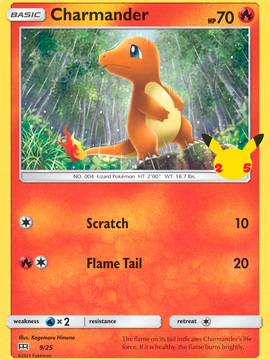 Charmander (9/25) [McDonald's 25th Anniversary]