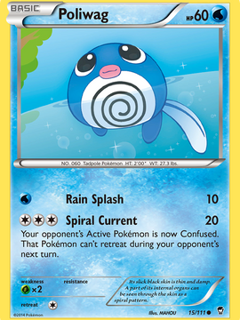 Poliwag (15/111) [XY: Furious Fists]