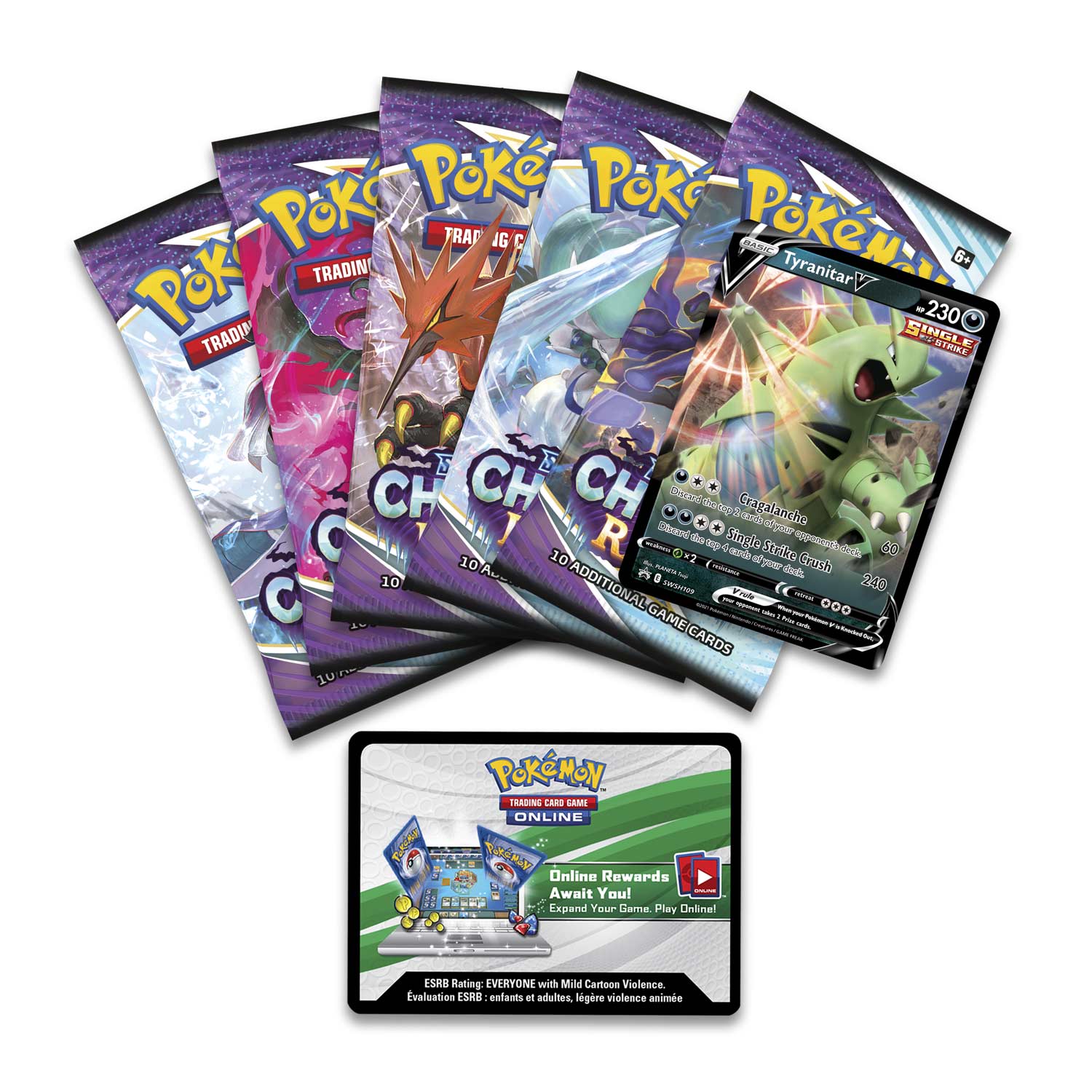 Sword & Shield: Battle Styles - V Strikers Tin (Tyranitar V)